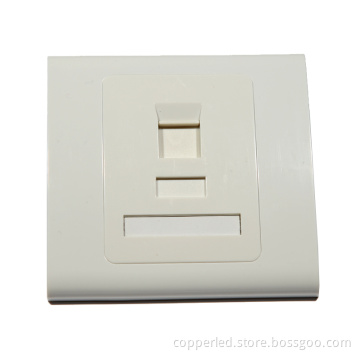 86 Type 1 Port Wall Plate